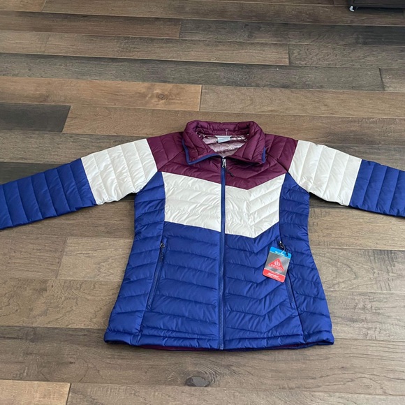 Columbia powder Light blocked jacket size M - Picture 2 of 5